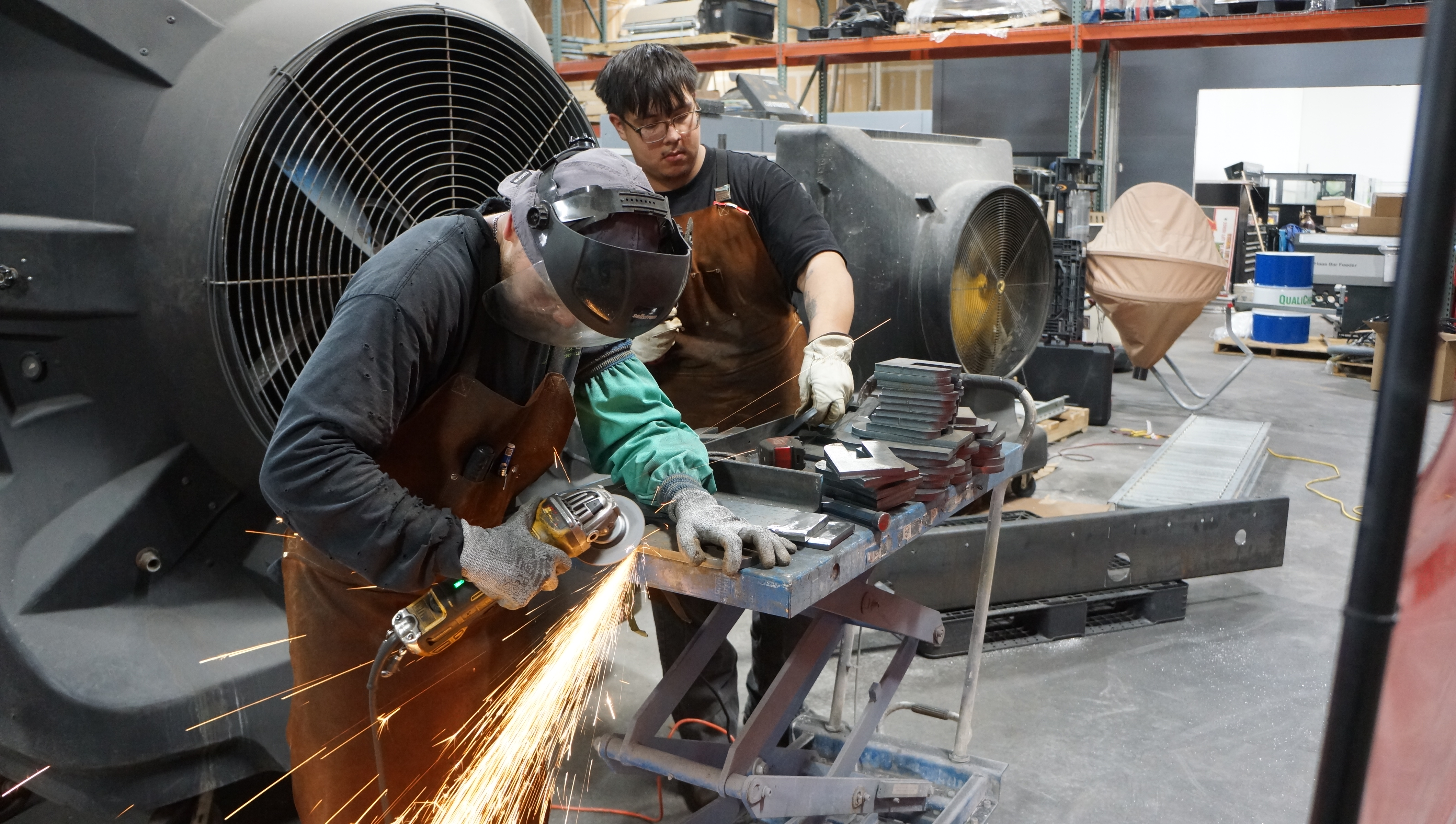 Statement Fabrication — precision metal welding and fabrication workshop